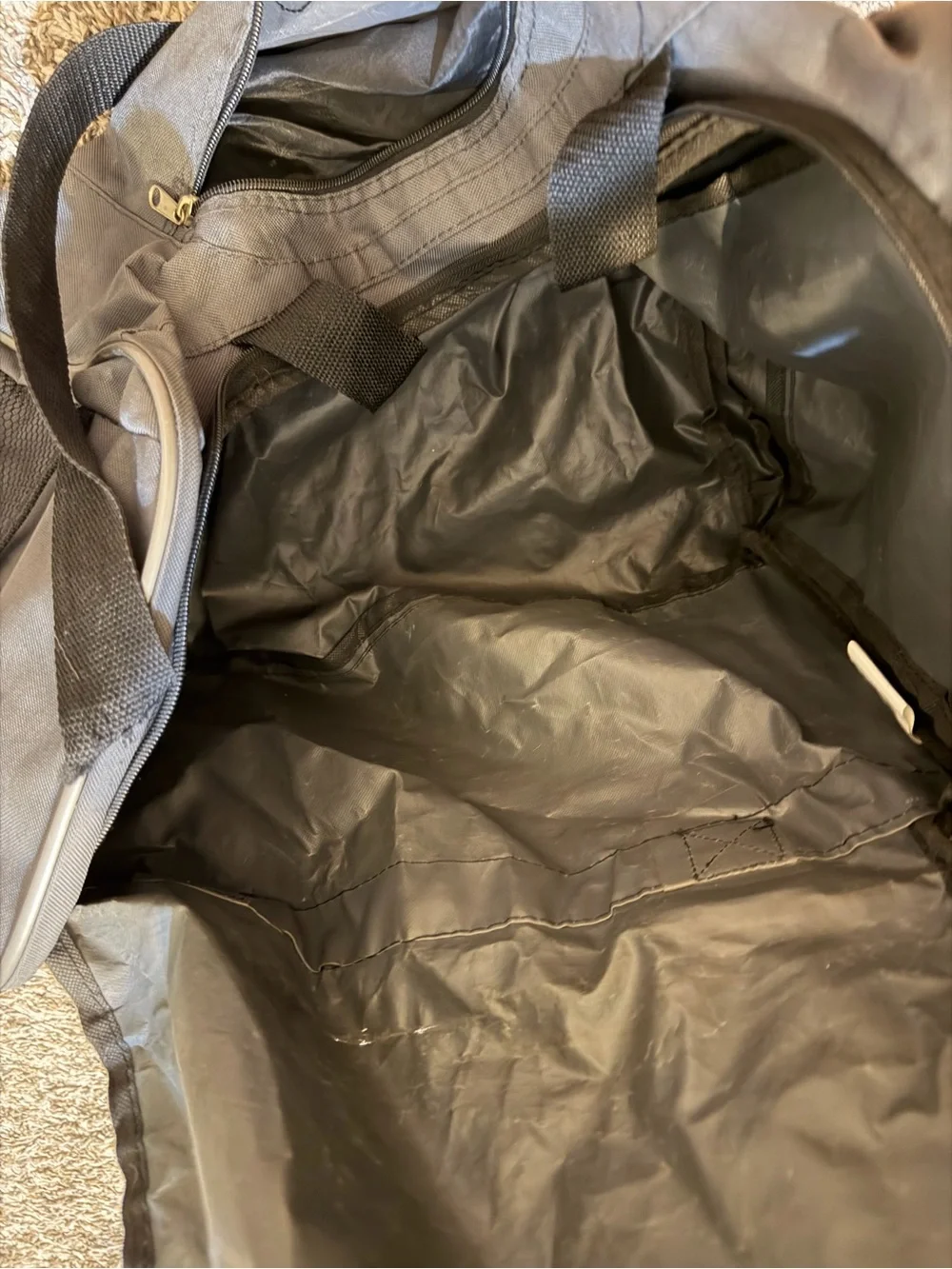 Protege gym school travel duffel bag.